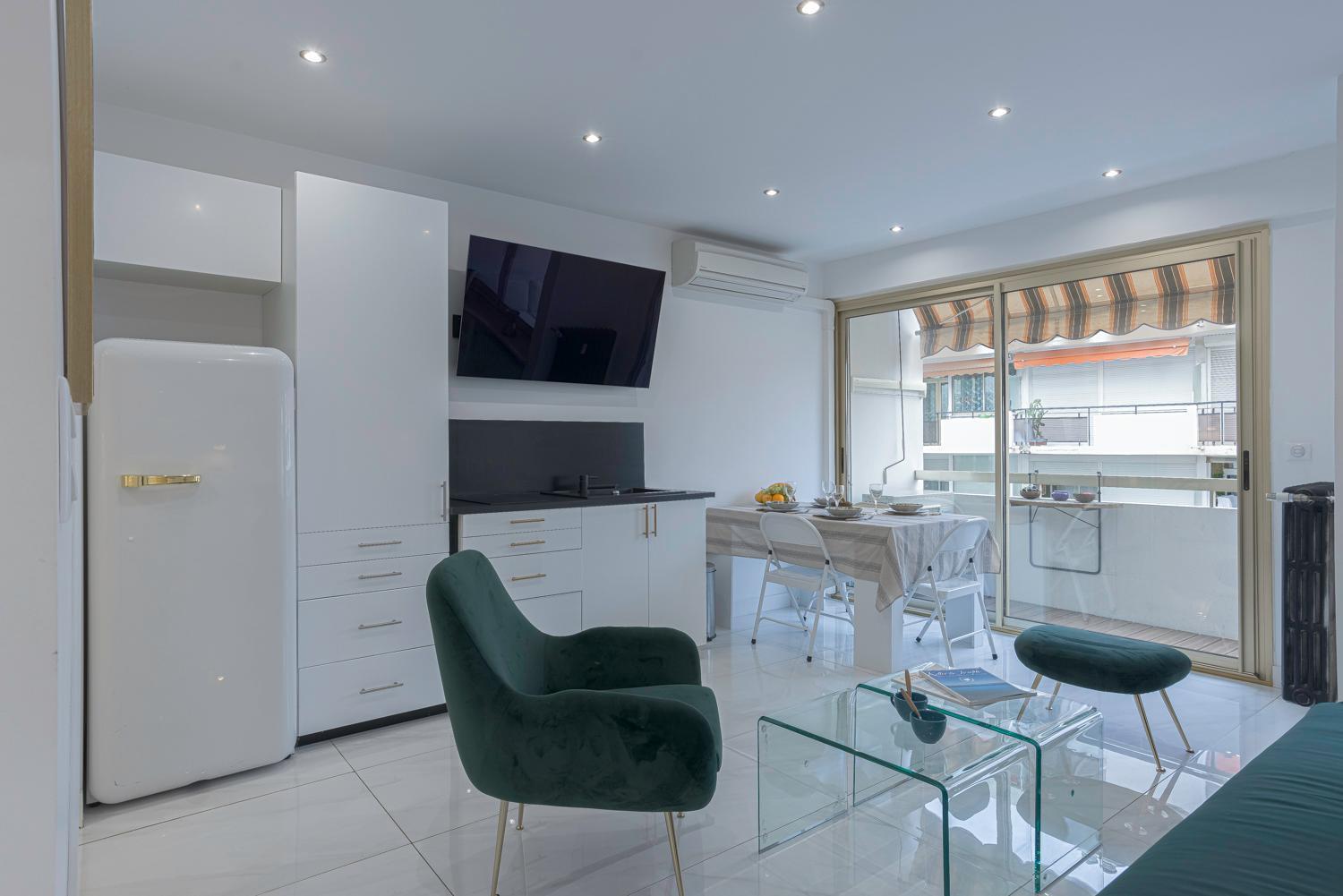 Luxury Maubourg - Vue Mer - Croisette 50M Plage - Clim - Terrasse Cannes Kültér fotó
