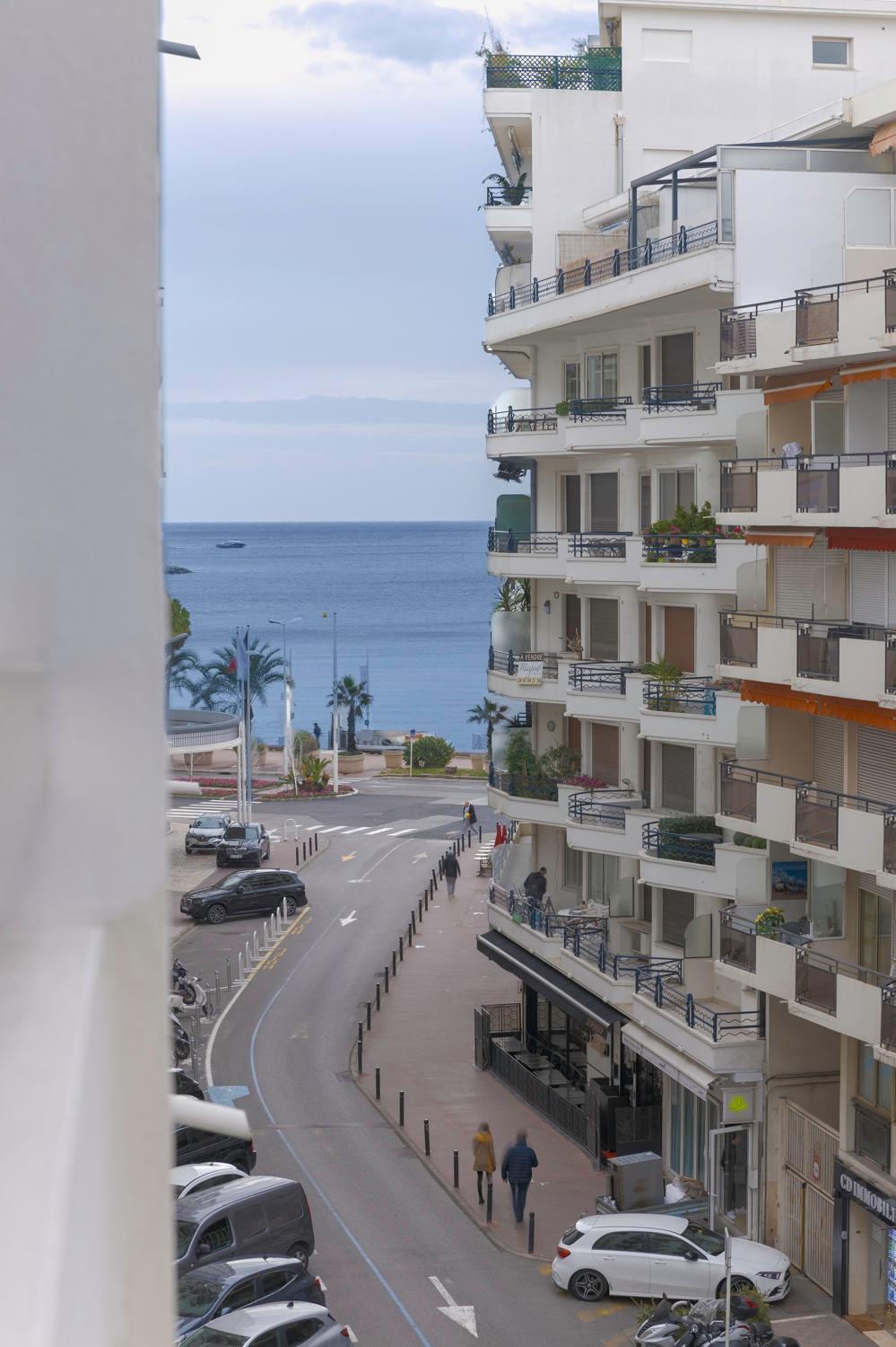 Luxury Maubourg - Vue Mer - Croisette 50M Plage - Clim - Terrasse Cannes Kültér fotó