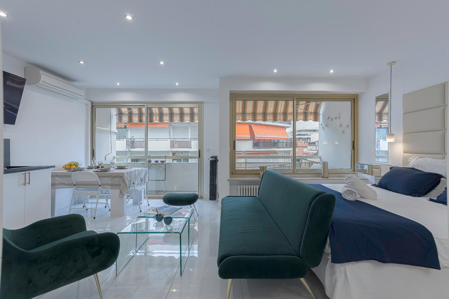 Luxury Maubourg - Vue Mer - Croisette 50M Plage - Clim - Terrasse Cannes Kültér fotó